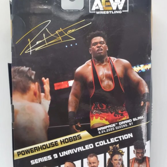 Powerhouse Hobbs | All Elite AEW WRESTLING | UNRIVALED COLLECTION - Picture 2 of 4